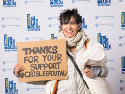 Kaya Latage, CEO Sleepout 2019