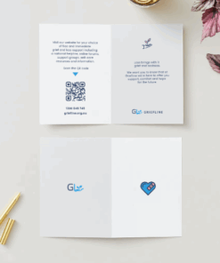 Griefline support card